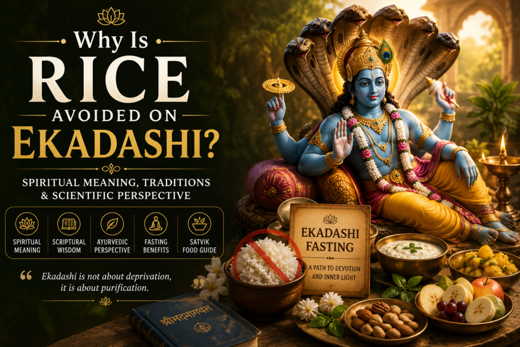 Avoid rice on ekadashi